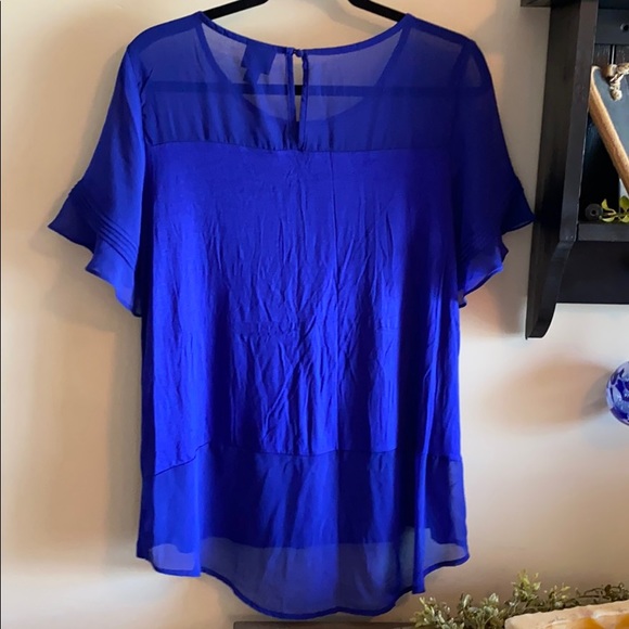 NWT Worthington lightweight cobalt blue top - Picture 5 of 9